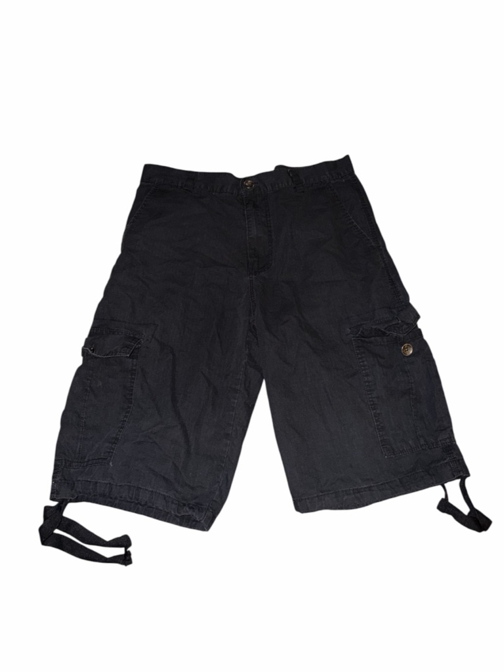 Y2K SP Collection Black Cargo Shorts